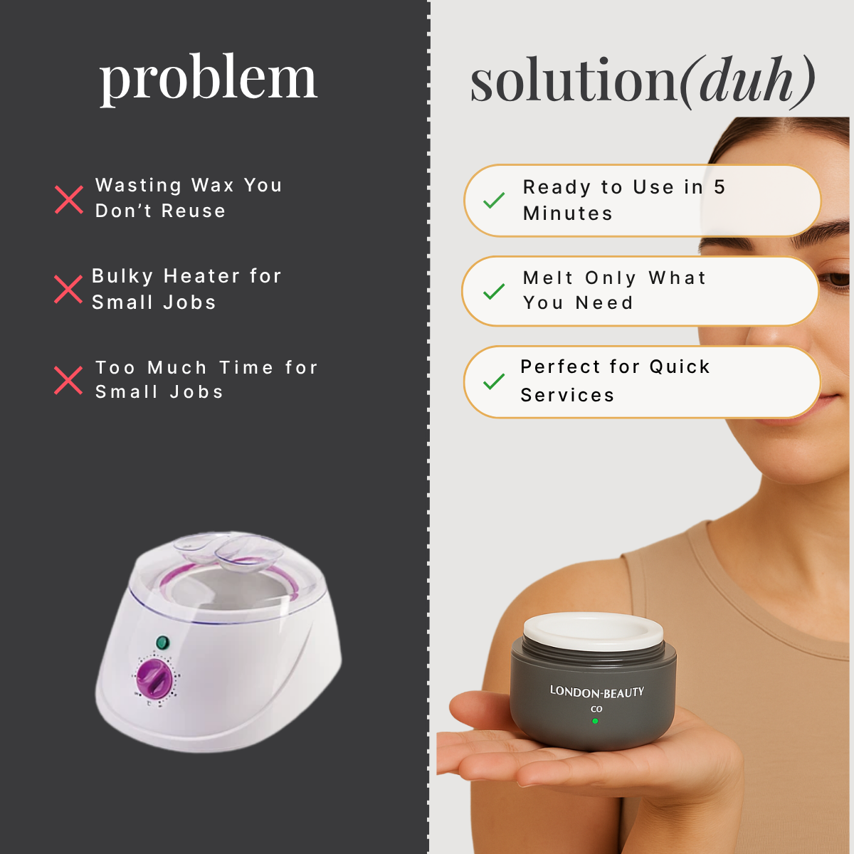 Mini Eyebrow & Lip Waxing Kit – Salon Results Anywhere