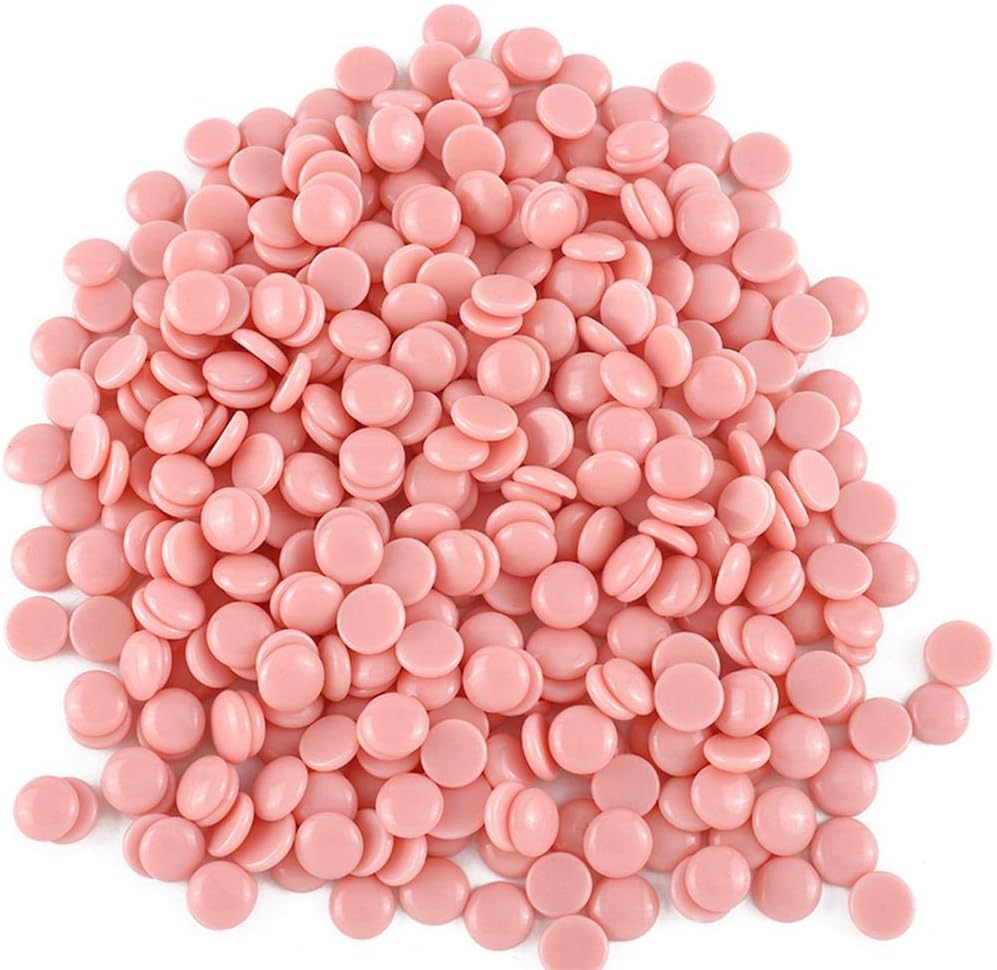Pink rose hot wax pellets for calming, smooth hair removal — London Beauty Company