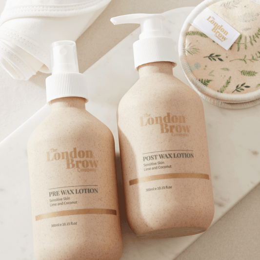 All Natural Pre-Wax Cleanser & Post-Wax Lotion Set