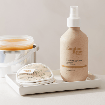 All Natural Pre-Wax Cleanser & Post-Wax Lotion Set