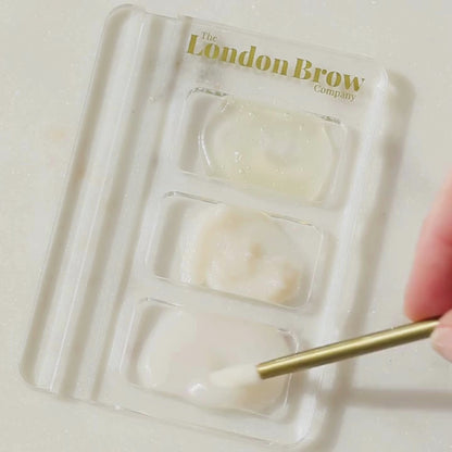 Acrylic Mixing Tray & Product Holder – For Brow & Lash Treatments